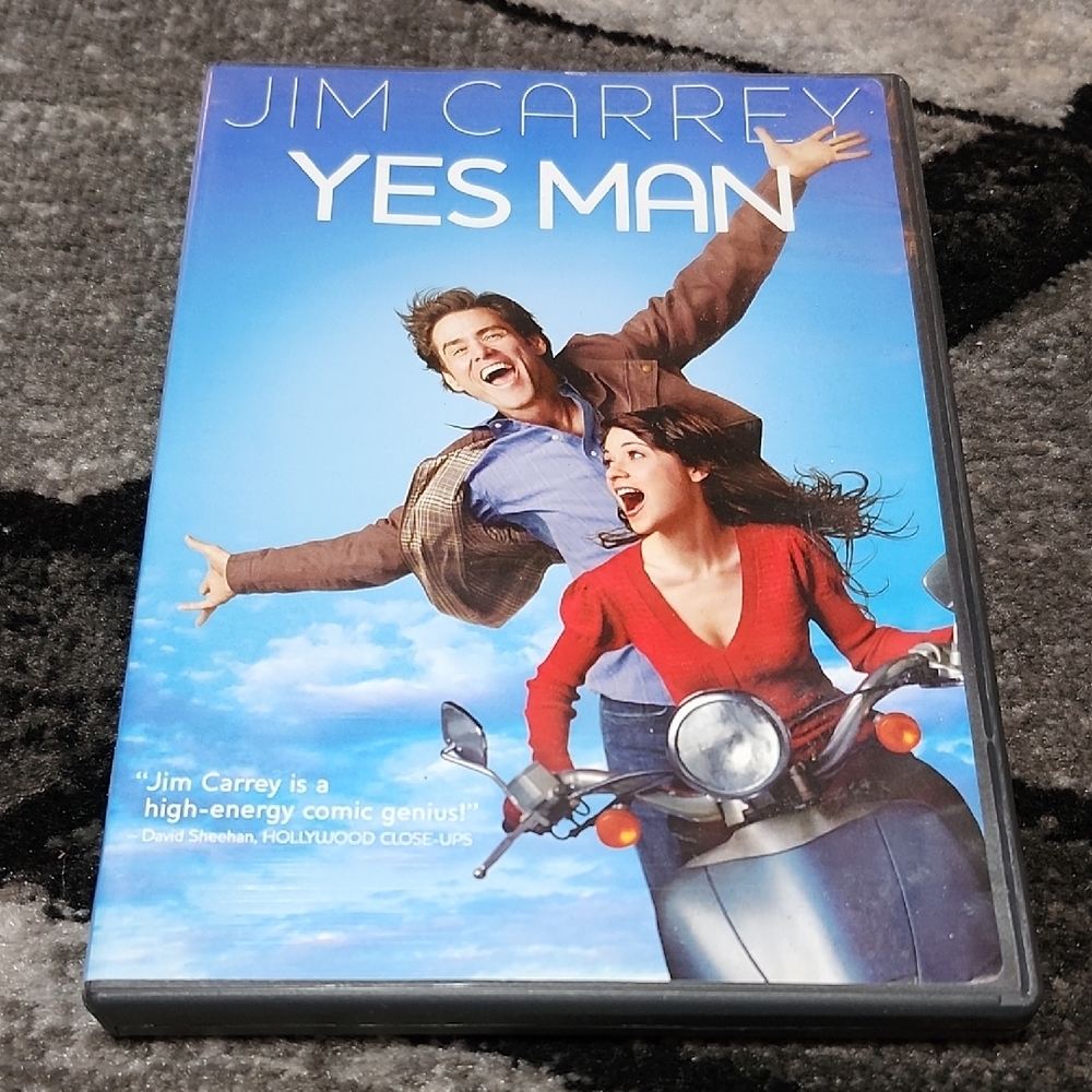 Yes Man DVD Jim Carrey Comedy